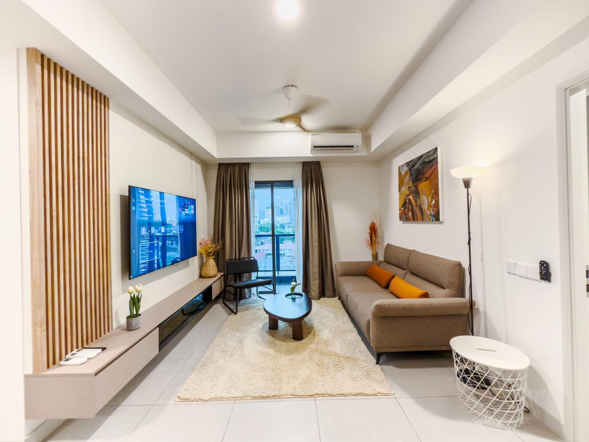 Pangsapuri The Atrium At Jalan Ampang By Okbnb - 3bedroom With Free Wifi & Carpark Kuala Lumpur